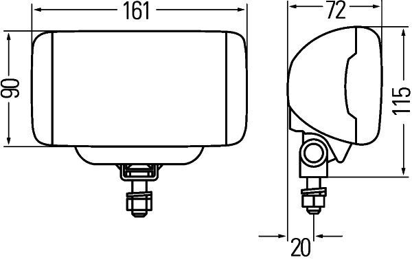 HELLA, Projecteur longue portée