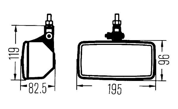 HELLA, Projecteur longue portée