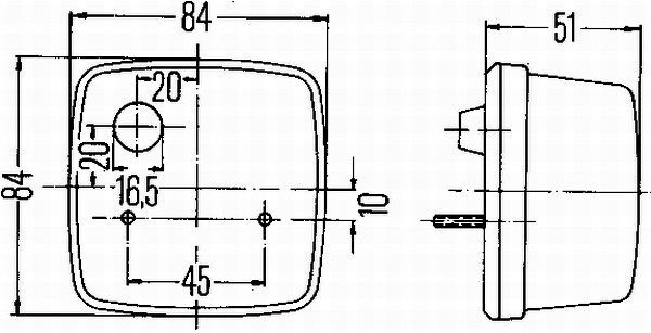 HELLA, Feu de position