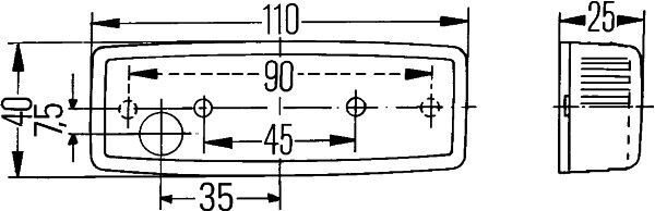 HELLA, Feu de position