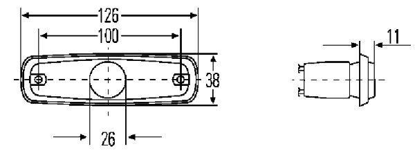 HELLA, Feu latéral