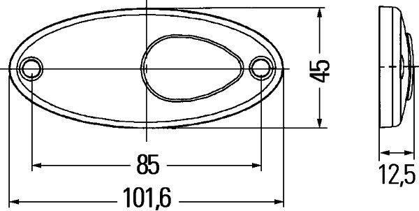 HELLA, Feu latéral