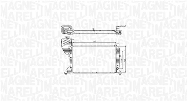 MAGNETI MARELLI, Radiateur, refroidissement du moteur