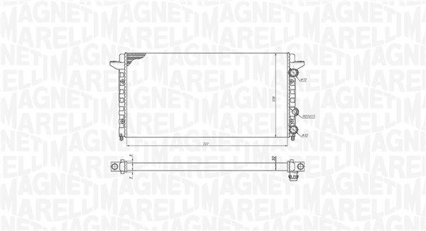 MAGNETI MARELLI, Radiateur, refroidissement du moteur