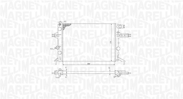 MAGNETI MARELLI, Radiateur, refroidissement du moteur