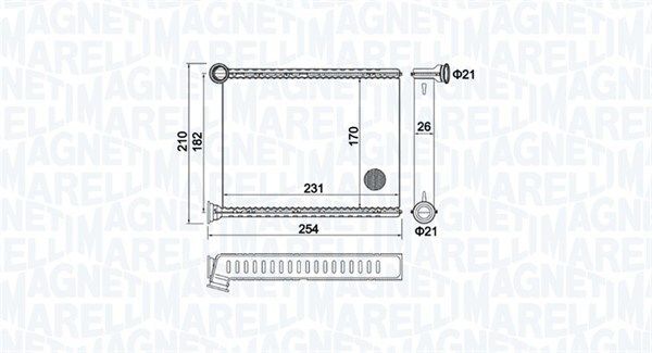 MAGNETI MARELLI, Système de chauffage