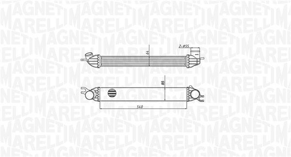 MAGNETI MARELLI, Intercooler, échangeur