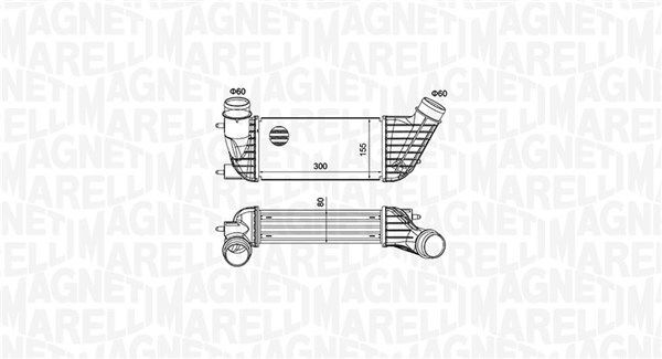 MAGNETI MARELLI, Intercooler, échangeur