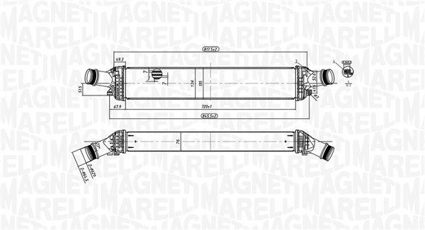 MAGNETI MARELLI, Intercooler, échangeur