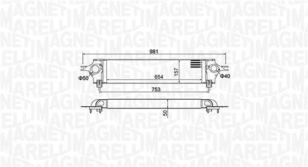 MAGNETI MARELLI, Intercooler, échangeur