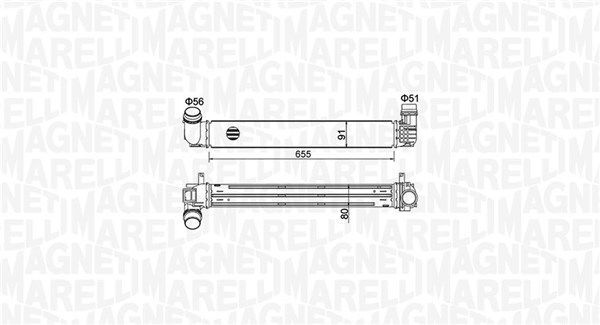 MAGNETI MARELLI, Intercooler, échangeur