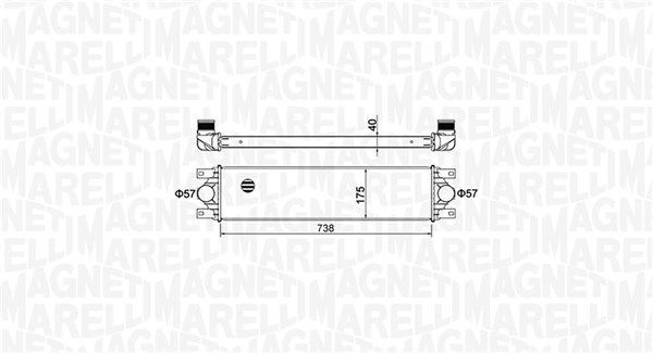 MAGNETI MARELLI, Intercooler, échangeur