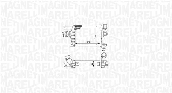 MAGNETI MARELLI, Intercooler, échangeur