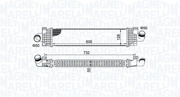 MAGNETI MARELLI, Intercooler, échangeur