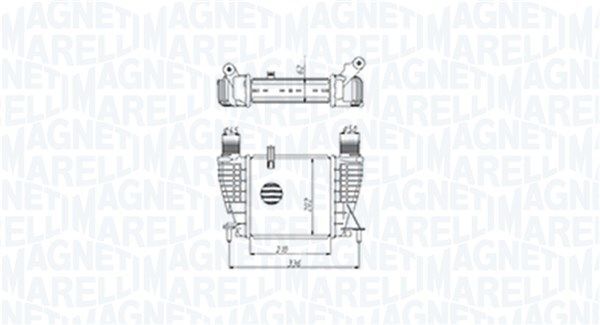 MAGNETI MARELLI, Intercooler, échangeur