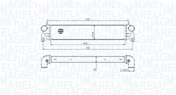 MAGNETI MARELLI, Intercooler, échangeur