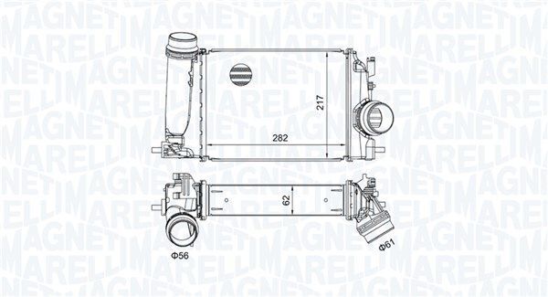 MAGNETI MARELLI, Intercooler, échangeur