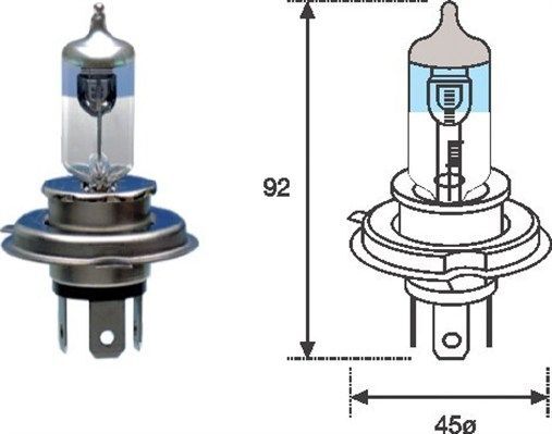 MAGNETI MARELLI, Ampoule, projecteur longue portée