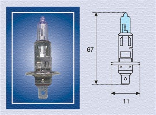 MAGNETI MARELLI, Ampoule, projecteur longue portée