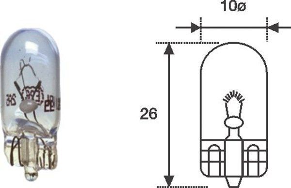 MAGNETI MARELLI, Ampoule, feu clignotant