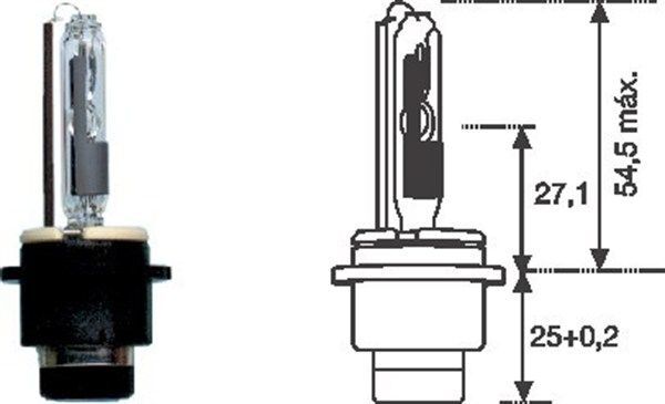 MAGNETI MARELLI, Ampoule, projecteur longue portée