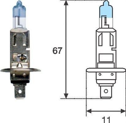 MAGNETI MARELLI, Ampoule, projecteur longue portée