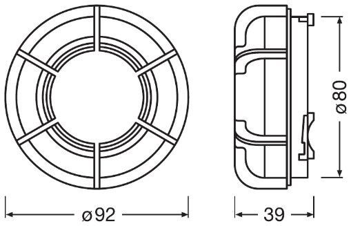 OSRAM, Bonnette, projecteur principal