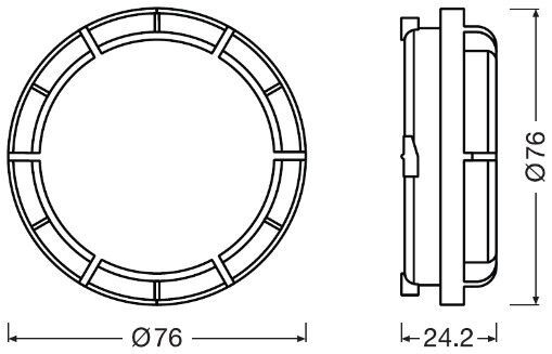 OSRAM, Bonnette, projecteur principal