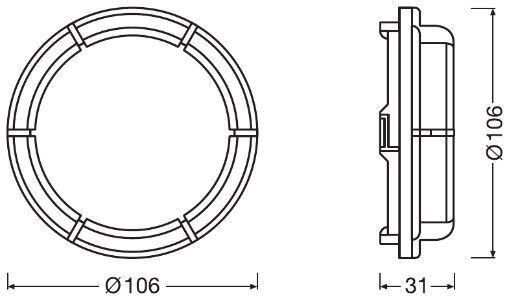 OSRAM, Bonnette, projecteur principal