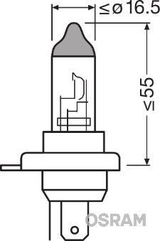 OSRAM, Ampoule, projecteur principal