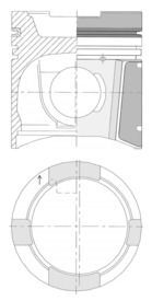 KOLBENSCHMIDT, Piston