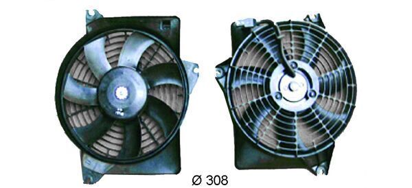 MAHLE, Ventilateur, condenseur de climatisation