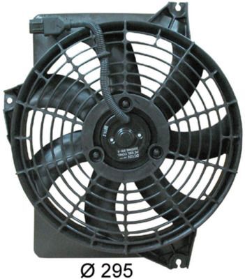 MAHLE, Ventilateur, condenseur de climatisation