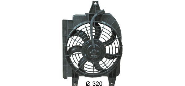 MAHLE, Ventilateur, condenseur de climatisation