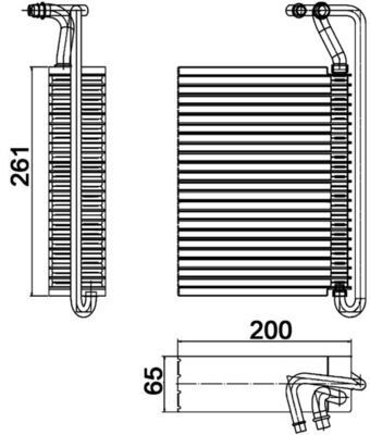 MAHLE, Évaporateur climatisation