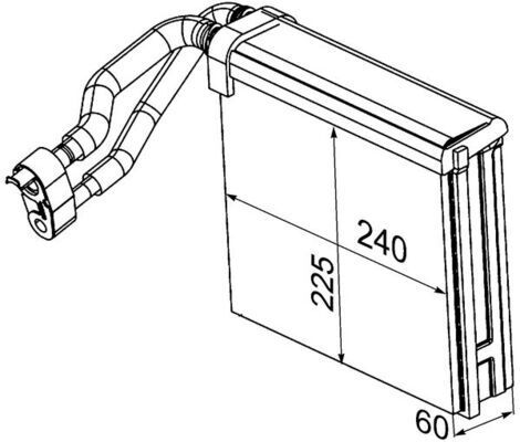 MAHLE, Évaporateur climatisation