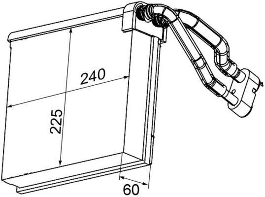 MAHLE, Évaporateur climatisation