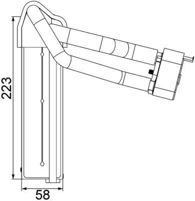 MAHLE, Évaporateur climatisation