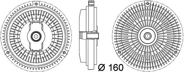 MAHLE, Embrayage, ventilateur de radiateur