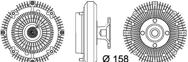 MAHLE, Embrayage, ventilateur de radiateur