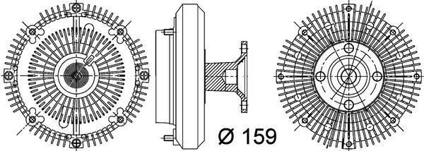 MAHLE, Embrayage, ventilateur de radiateur