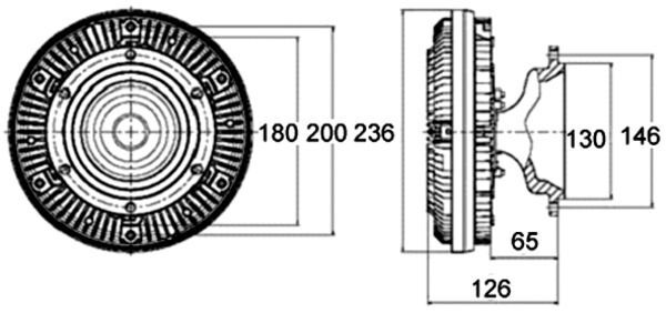 MAHLE, Embrayage, ventilateur de radiateur