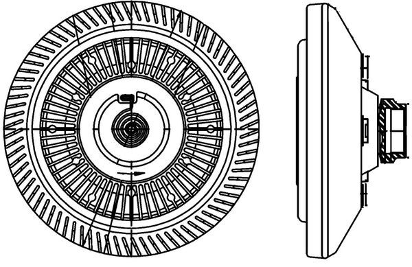 MAHLE, Embrayage, ventilateur de radiateur