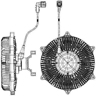 MAHLE, Embrayage, ventilateur de radiateur