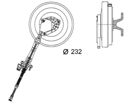 MAHLE, Embrayage, ventilateur de radiateur