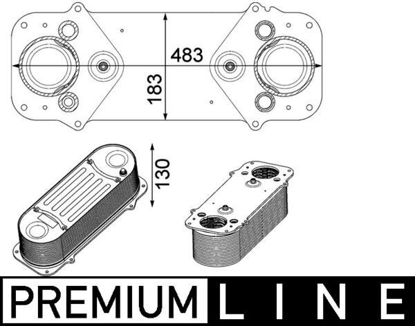 MAHLE, Intercooler, échangeur