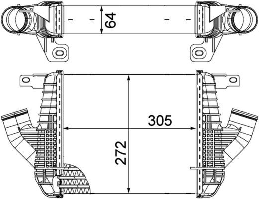 MAHLE, Intercooler, échangeur