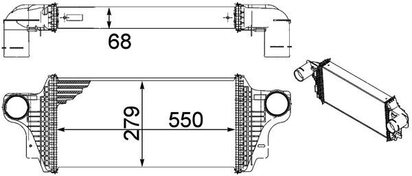 MAHLE, Intercooler, échangeur