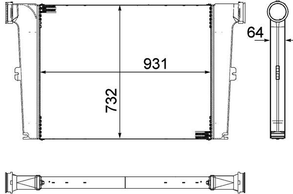 MAHLE, Intercooler, échangeur