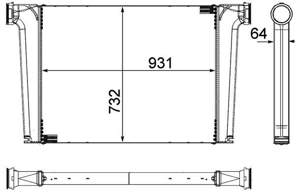 MAHLE, Intercooler, échangeur